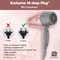 Vega Go Pro 1800-2100W Professional Hair Dryer with 2 Speed/3 Temperature Settings (VHDH-25)