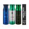AJMAL Blu and Raindrops with Sacrifice II Deodorant Spray - Pack of 3 (200ml Each)
