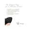 Allure Makeup Blender Sponge - Black - (1Pc)