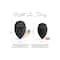 Allure Makeup Blender Sponge - Black - (1Pc)