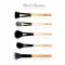 Allure Classic Makeup Brush : Face Brushes ACKF-10 - (10Pcs)