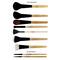 Allure Makeup Brush Set with Bag - (25Pcs)