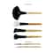 Allure Makeup Brush Set with Bag - (29Pcs)