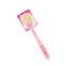 Majestique Dual-Sided Bath Body Brush & Loofah with Long Handle - Pink