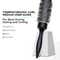 Denman Medium Hot Curl Brush 38mm D75 - Black & White