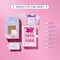 Gush Beauty Nailed It Reusable Luxury Press On Nails With Application Kit - People Pleaser (24 pcs)