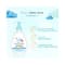 Baby Dove Rich Moisture Hair to Toe Baby Wash - (400ml)