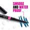 Elle18 Eye Drama Kajal, Matte Finish, Smudge proof & Water proof Kajal, Berry Blue - (0.35 g)