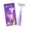 Bombae Rollplay Glow Hair Removal Razor with Roller (1 pc) & Body Razor Refills (2 pcs) Combo