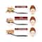 Bronson Professional Makeup Brush Set (10Pcs)