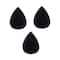 Bronson Professional Tear Drop Beauty Blender Sponge (Black)