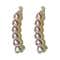 Majestique White Heart Shaped Pearl Hair Banana Clips (2 pcs)