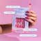 Gush Beauty Nailed It Reusable Luxury Press On Nails With Application Kit - Redhead Energy (24 pcs)