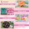 Majestique Baby Hair Clips Ties Elastic Rubber Bands Set (12 pcs)
