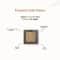 DISGUISE Satin Smooth Eyeshadow Squares - 202 Frosted Gold Melon (4.5g)