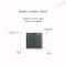 DISGUISE Satin Smooth Eyeshadow Squares - 216 Satin Green Fern (4.5g)
