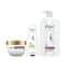 Dove Daily Shine Shampoo + Intense Repair Conditioner + Shine Revive Treatment Hair Mask Combo