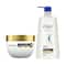 Dove Hair Therapy Intense Repair Shampoo + 10 In 1 Deep Repair Treatment Hair Mask Combo