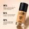 PAC Studio HD Liquid Foundation Dewy Satin Finish Medium to Buildable Coverage - 1.7 (28 ml)