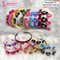 Majestique Floral Designer Hairbands with Rhinestones (2 pcs)
