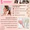 Majestique Vented Ribbon Detangler Hair Brush - Rose Gold
