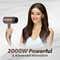 Vega Dry-Up 2000 Watts Hair Dryer with 3 Heat & 1 Speed Setting & Cool Shot Button (VHDH-36)