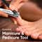 Vega Large Nail Clipper with Curved Blades for Manicure & Pedicure Pack of 10 (LNCB-03) (490 g)