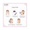 GUBB Face & Eyebrow Razor - 3 Foldable Facial Razors (50g)