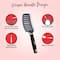 GUBB Vent Hair Brush with Pin - Elite Range (120g)