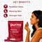 Purna Gummies Biotin Gummies For Hair, Nails & Skin - Cranberry Flavour (30 Pcs)