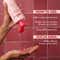 mCaffeine Brightening Body Wash 5% Niacinamide & Raspberry Boosts Glow, 5% Glycerine (300 ml)