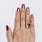 Gush Beauty Nailed It Reusable Luxury Press On Nails With Application Kit - Redhead Energy (24 pcs)