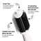 Alan Truman 3-in-1 Blow Styling Brush Blow-Dry - White Ceramic