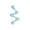 Lakme 9 to 5 Primer + Gloss Nail Color - Blue Scape (6 ml)