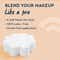 GUBB Makeup Wedges Latex Free - 8 Pieces (30 g)