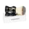 Hajamat Luxurious Shaving Brush with Imitation Badger Bristles, Durable Resin Handle