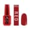 Half N Half Mirror Nail Polish - Dark Red (18ml)