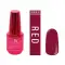 Half N Half Mirror Nail Polish - Red (18 ml)