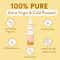 WishCare 100% Pure Cold Pressed Castor Oil Strengthens Hair Roots Moisturizes Skin (200 ml)