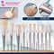 Majestique Premium Face Makeup Brush Set with Soft Bristles (10 pcs)