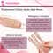 Majestique Glitter Detangling Hair Brush for Women - Pink