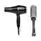 Ikonic Professional 2500+ Pro Black Hair Dryer and BDB 32 Blow Dry Brush Combo