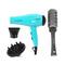 Ikonic Professional Ultralight 2000 Teal Hair Dryer and BDB 32 Blow Dry Brush Combo