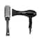 Ikonic Professional Blaze Black Hair Dryer and BDB 43 Blow Dry Brush Combo
