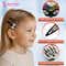 Majestique Pearl Stone Embellished Hair Tic Tac Clips in Mixed Designs (10 pcs)
