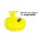 Moxie Beauty Scalp Massager - Yellow