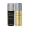 Jaguar Classic Black + Classic Gold Deodorant Spray (Pack of 2)