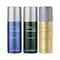 Jaguar Classic + For Men + Classic Gold Deodorant (Pack of 3)