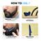 LetsShave Beard Pen Styler & Trimmer - White, Blue (3Pcs)