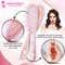 Majestique Glitter Detangling Hair Brush for Women - Pink